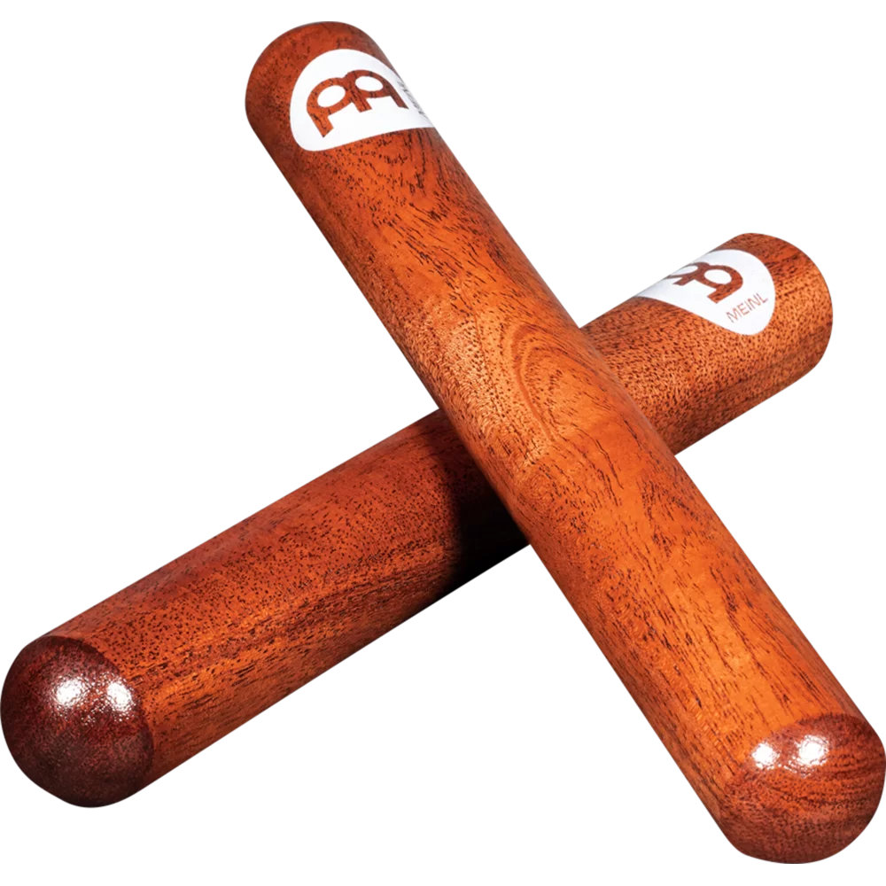 MEINL マイネル CL1RW classic redwood クラベス 90°に重ねた状態