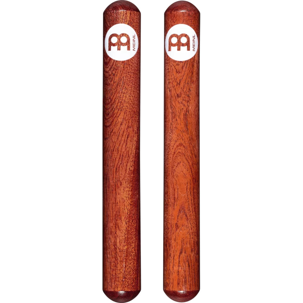 MEINL マイネル CL1RW classic redwood クラベス 縦に並べた状態