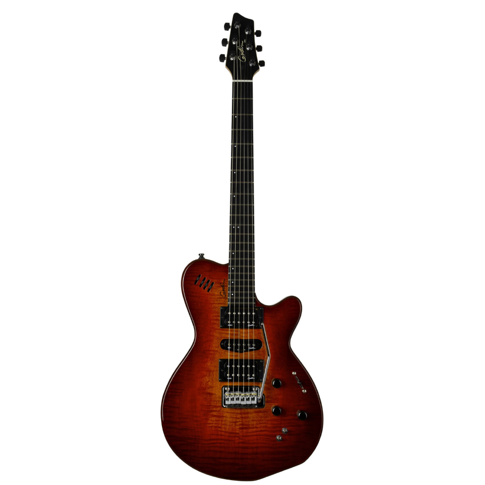 Godin ゴダン xtSA Flame Lightburst エレキギター