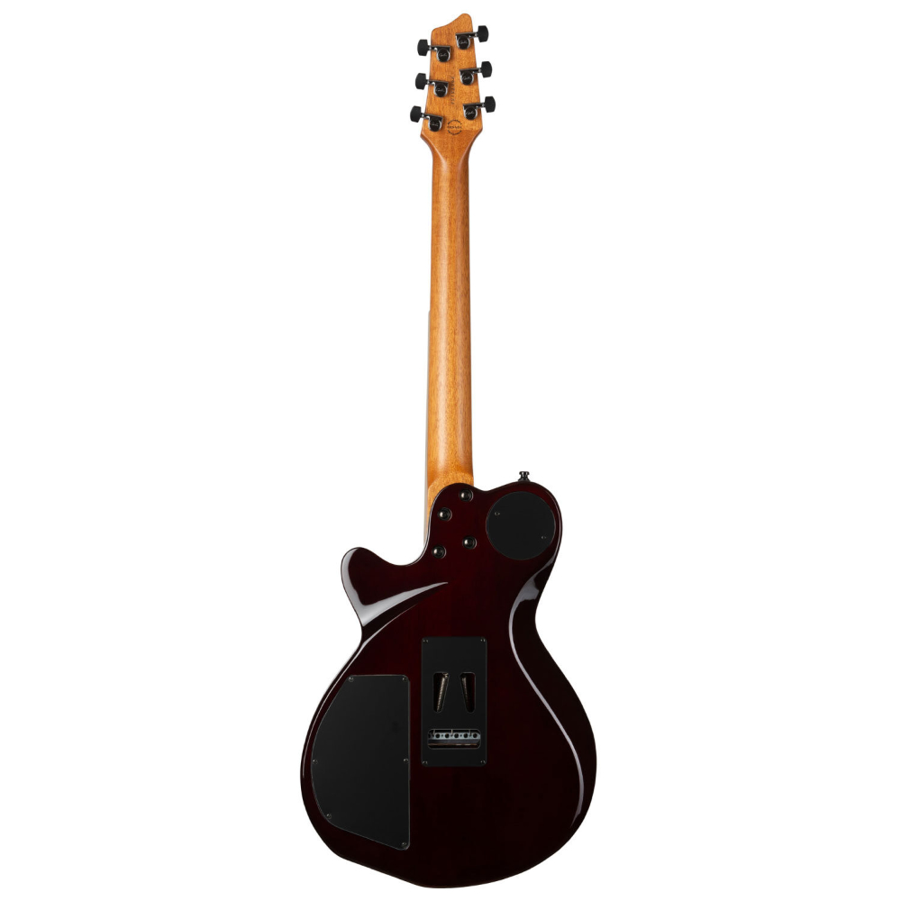 Godin ゴダン xtSA Flame Lightburst エレキギター ボディバック画像