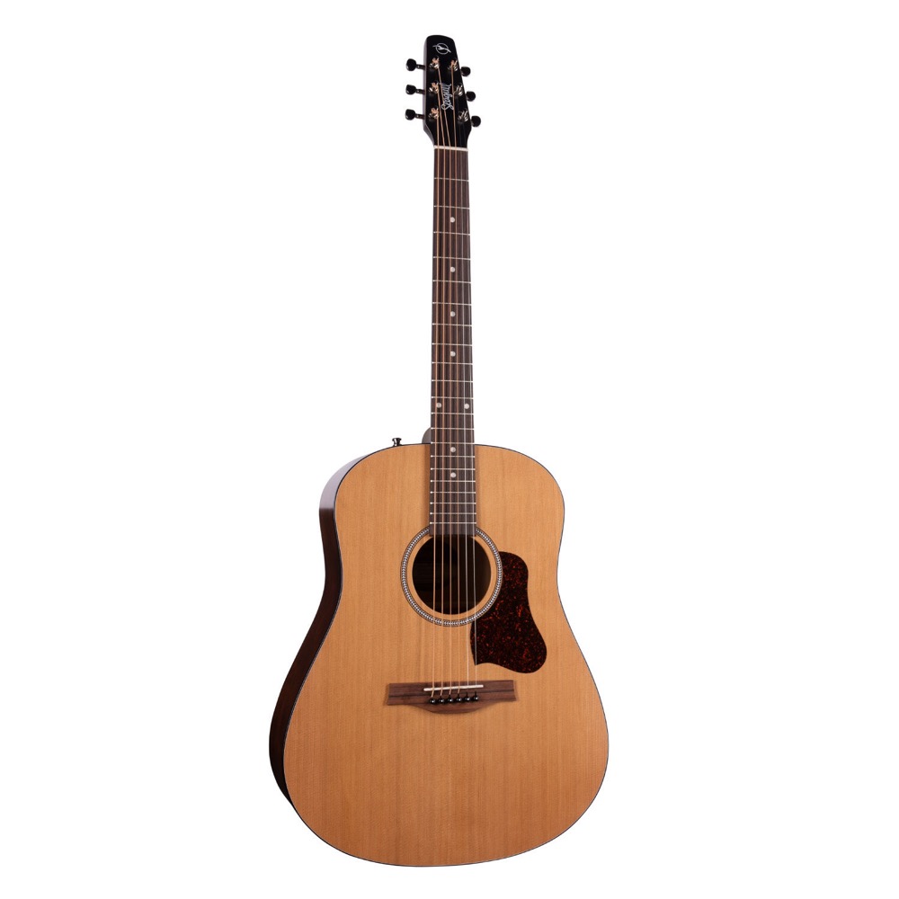 seagull シーガル S6 CEDAR ORIGINAL SLIM アコースティックギター 斜めアングル画像