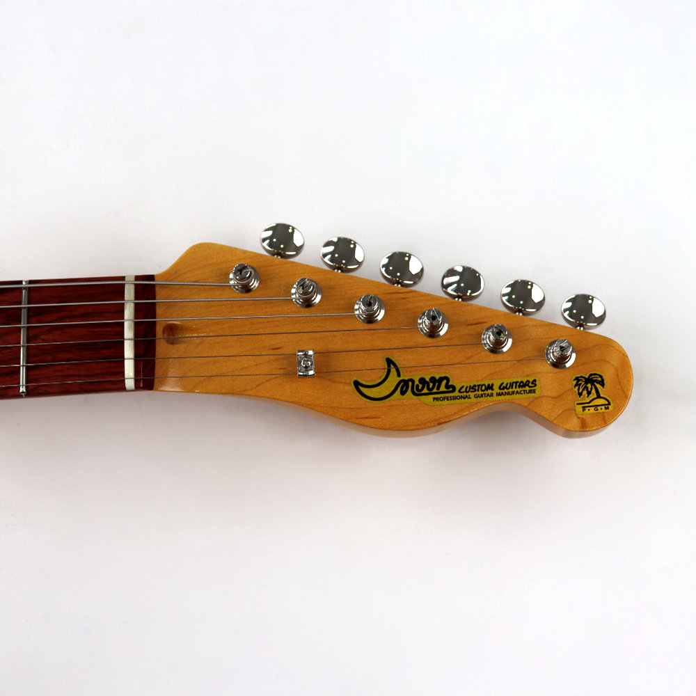 Moon ムーン REGGAE MASTER RM-DXII VWH/R CR エレキギター ヘッド表