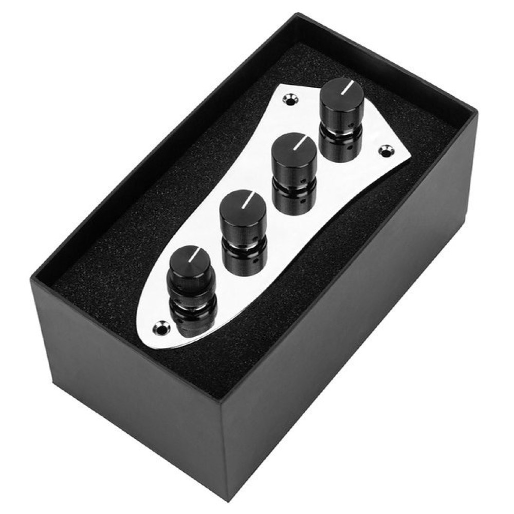 Sadowsky サドウスキー Onboard Bass Preamp 4-Knob System ベース用オンボードプリアンプ SAC ELE ONBOARD BP4K 箱に収納された画像