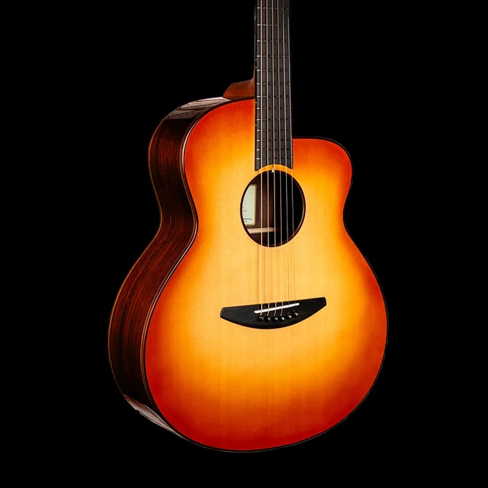 Baden Guitars ベーデンギターズ A-SR-SB-NVS-LC-LTD アコースティックギター アコースティックギター ボディアップ 画像