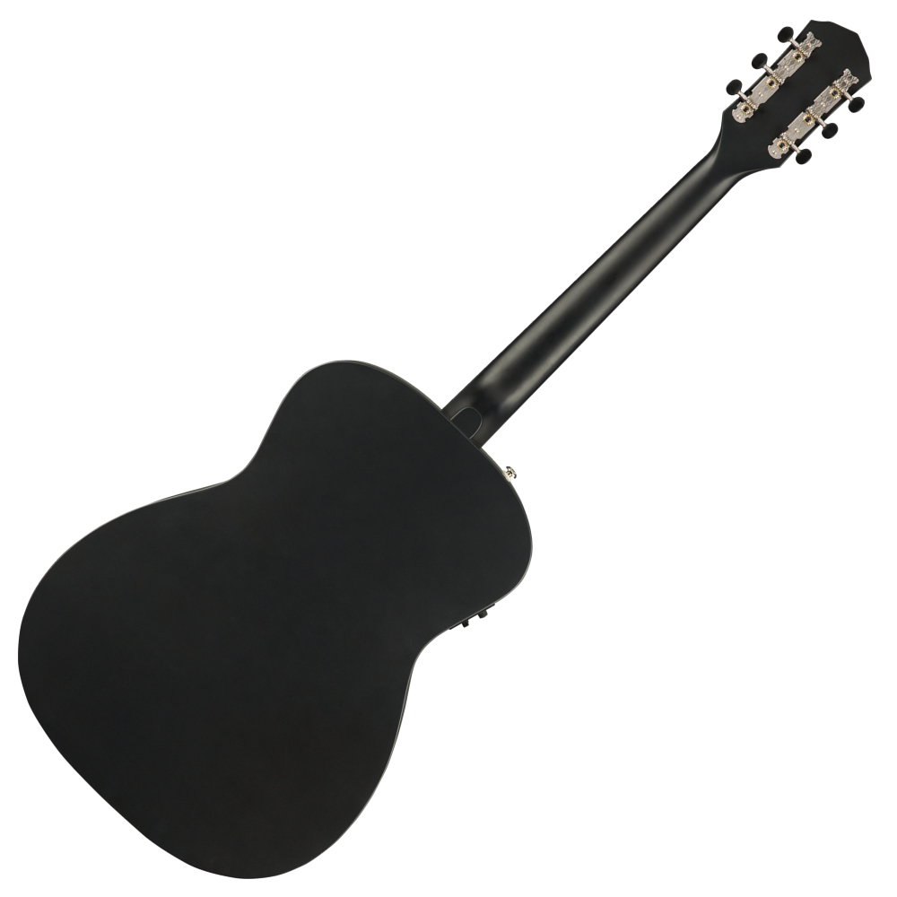 Fender フェンダー Tim Armstrong Hellcat Checkerboard ティムアームストロング シグネイチャーモデル エレアコ アコースティックギター 本体裏画像
