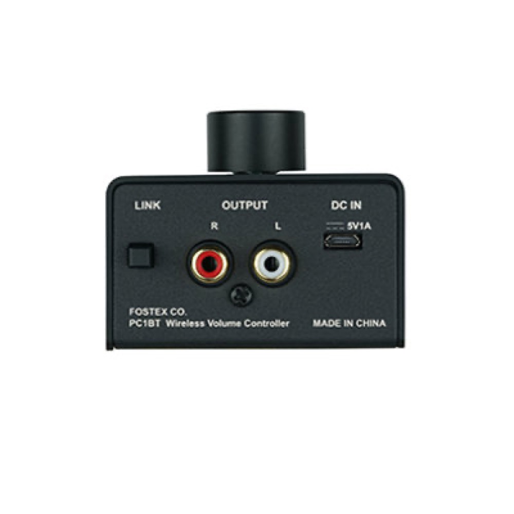 FOSTEX フォステクス PC100USB-HR2 ボリュームコントローラー 背面、入出力端子