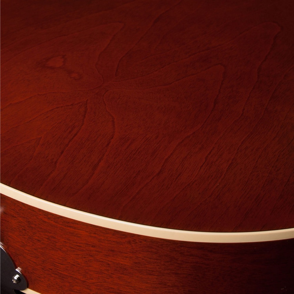 Godin ゴダン 5th Avenue Kingpin P90 Cognac Burst Left-Handed レフトハンドモデル エレキギター エッジ画像