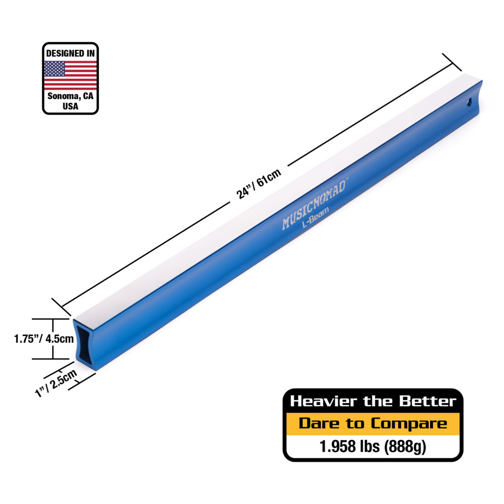 MUSIC NOMAD ミュージックノマド MN812 Fret Leveler フレットレベラー サイズ表