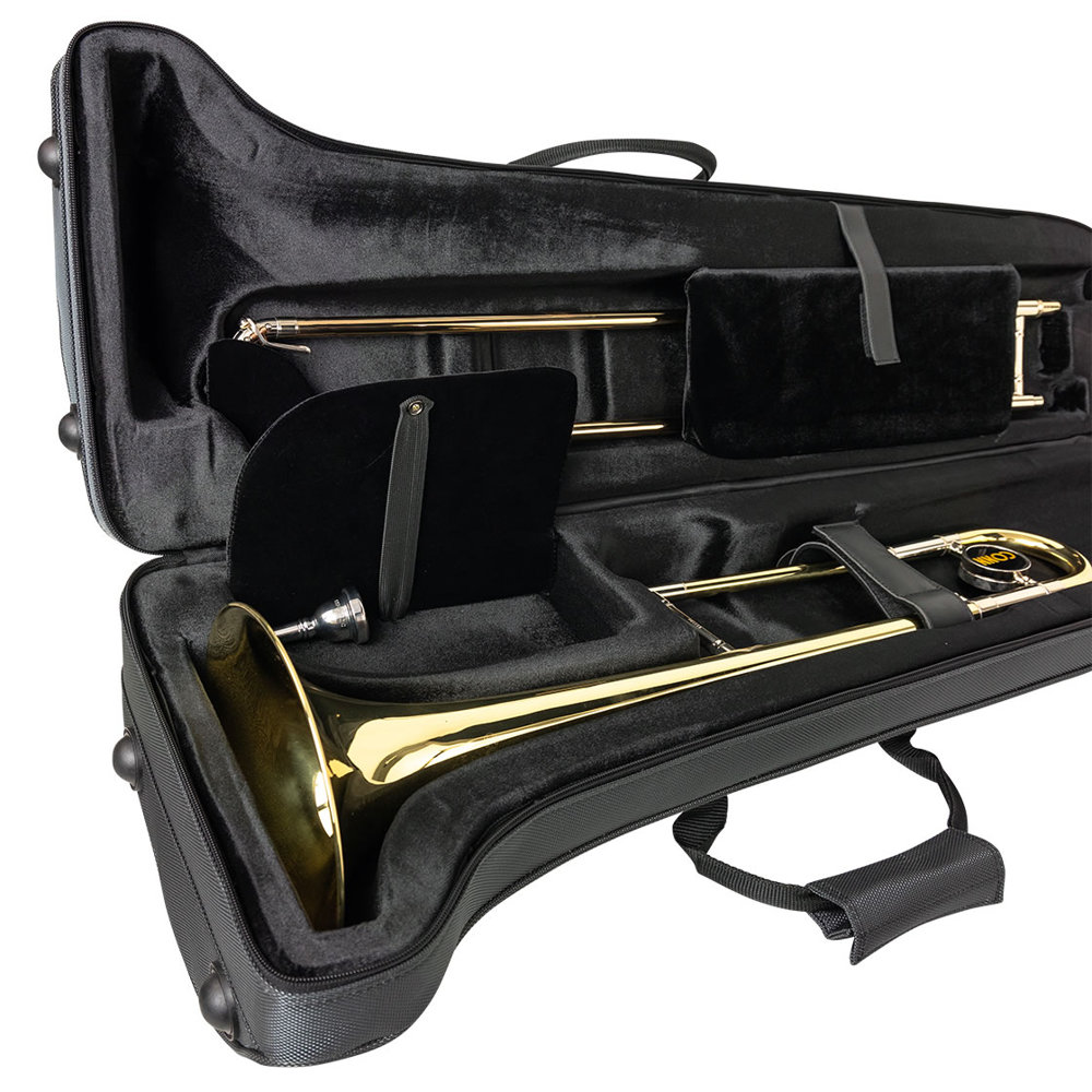 GATOR ゲイター GL-TROMBONE-F23 Adagio トロンボーン用ケース ベル側収納イメージ