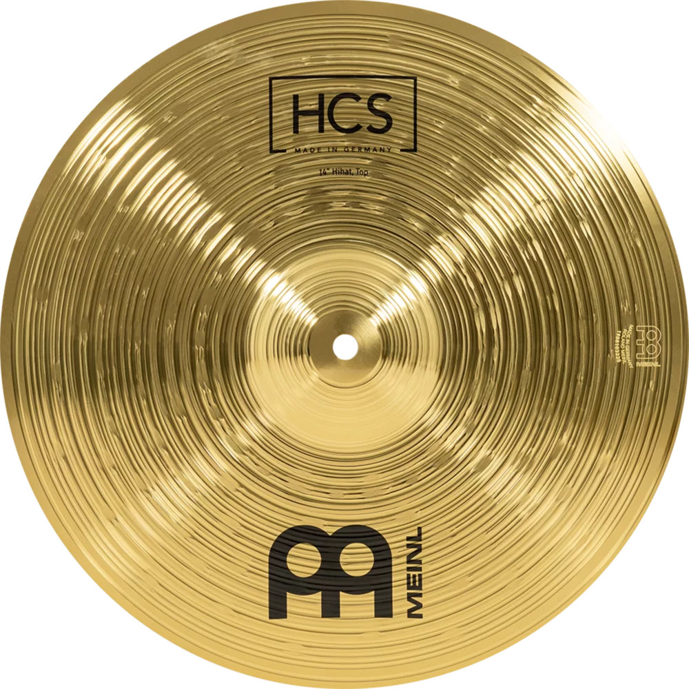 MEINL マイネル HCS14H 14” Hihat ハイハット ペア トップ表正面
