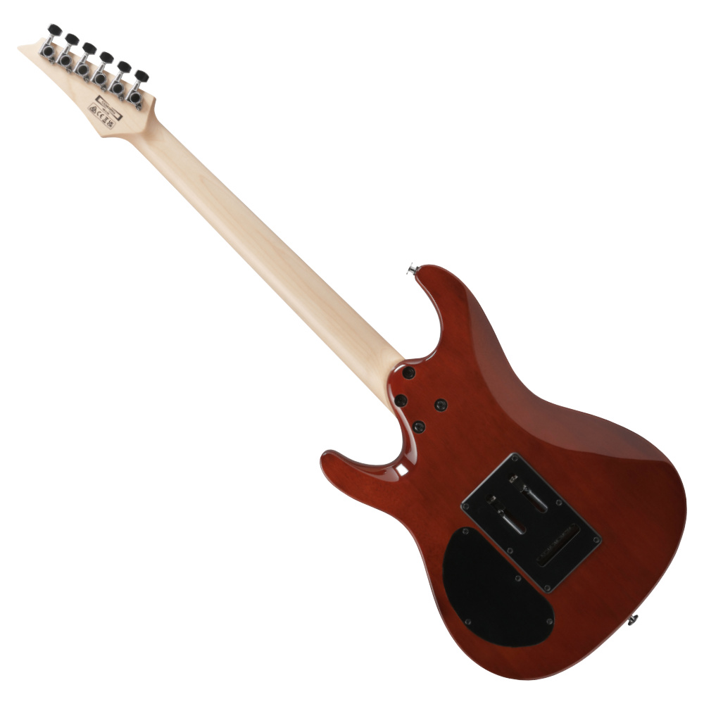 Ibanez アイバニーズ SA360NQM-RCG SA w/Quilted Maple top & Avalon Body Purfling エレキギター ボディバック画像