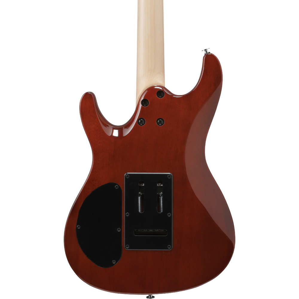 Ibanez アイバニーズ SA360NQM-RCG SA w/Quilted Maple top & Avalon Body Purfling エレキギター ボディバック画像
