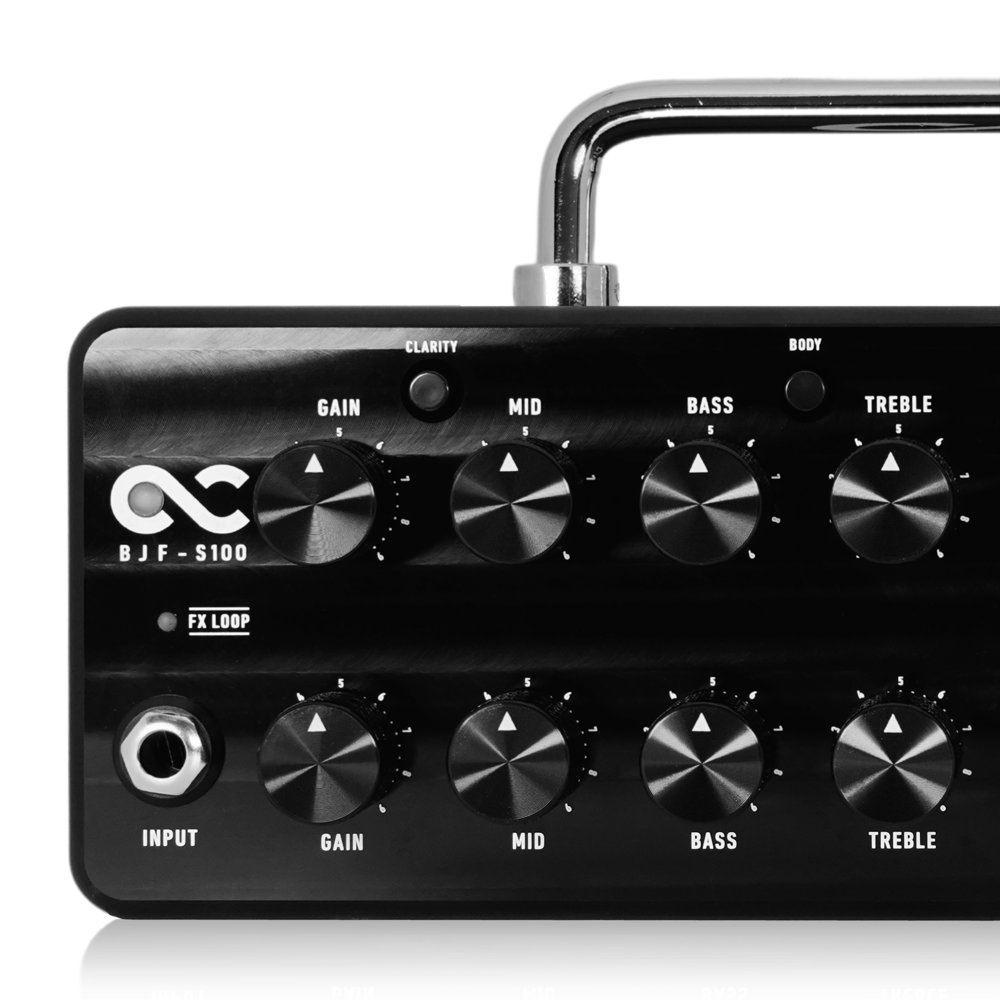 One Control ワンコントロール BJF-S100 ギターアンプヘッド フロント左側