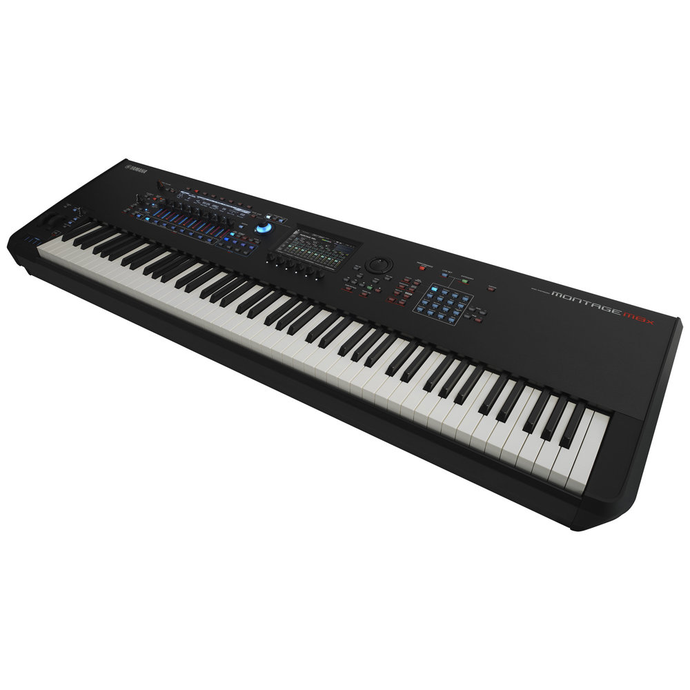 ヤマハ YAMAHA MONTAGE M8x シンセサイザー 右サイドからのアングル