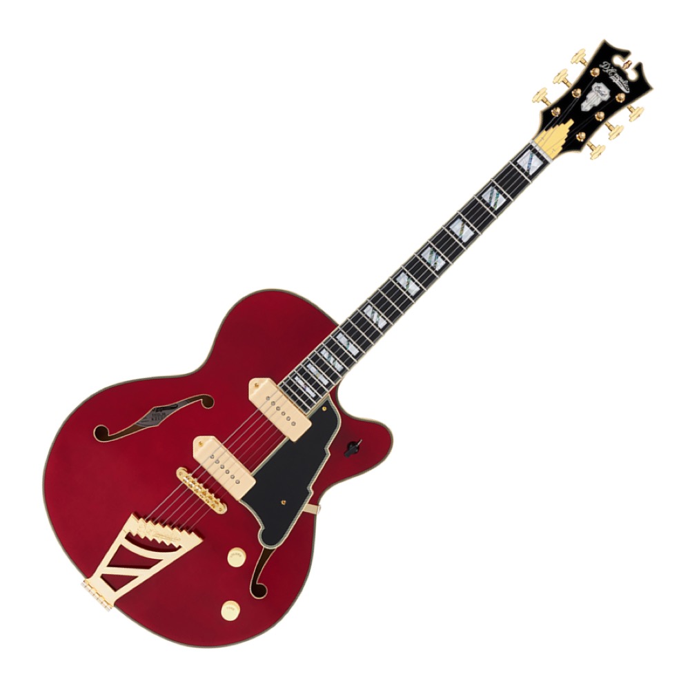 D’Angelico ディアンジェリコ Excel 59 Trans Cherry エレキギター フルアコ
