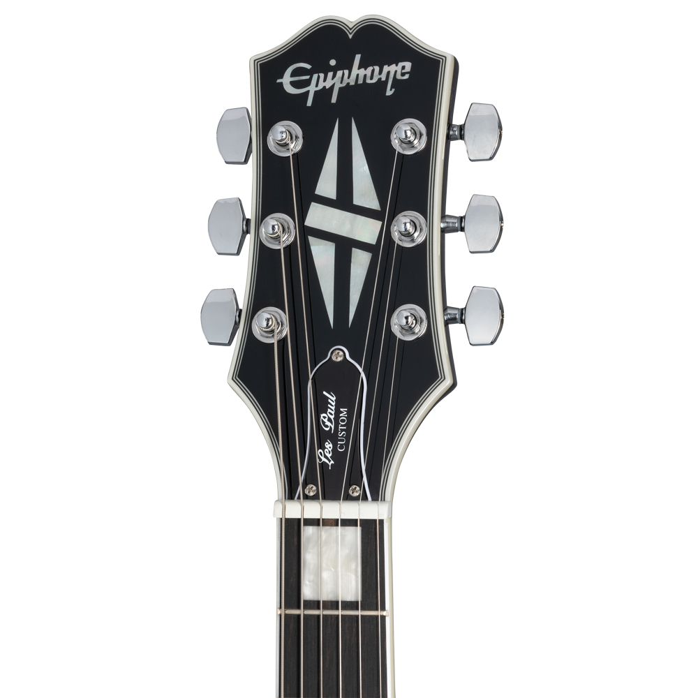 Epiphone エピフォン Adam Jones Les Paul Custom Art Collection Korin Faught’s Sensation エレキギター ヘッド画像