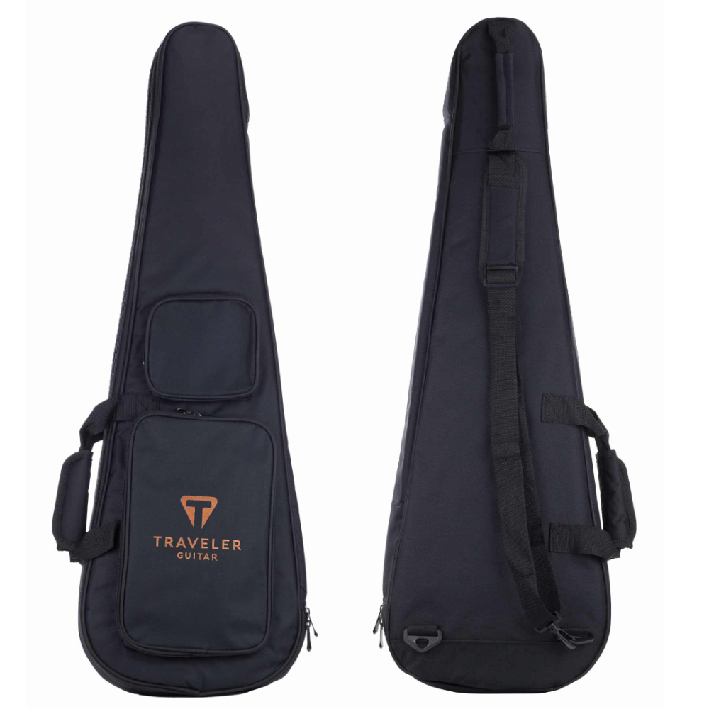 TRAVELER GUITAR トラベラーギター Travelcaster Deluxe 2H Gloss White コンパクト エレキギター ケース画像