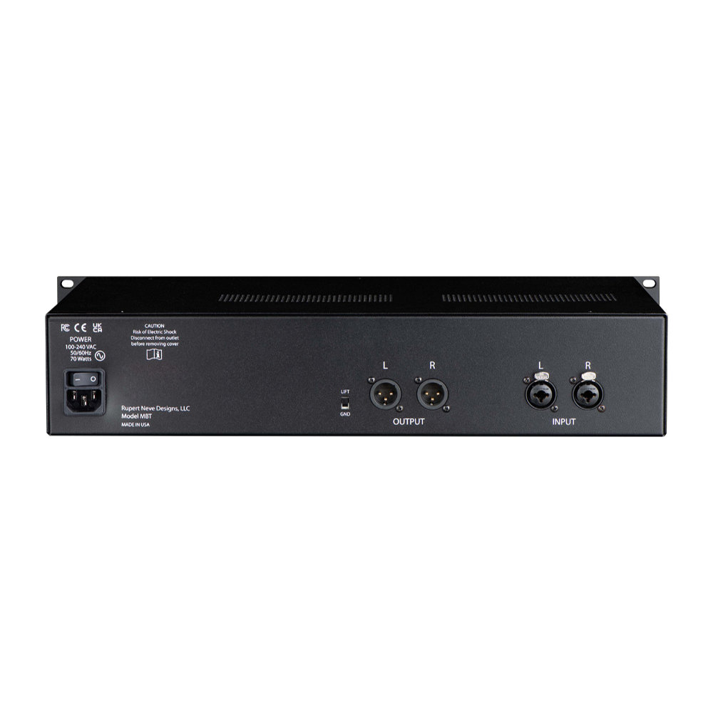 Rupert Neve Designs ルパートニーヴデザインズ MBT Master Bus Transformer マスターバスコンバーター リアパネル