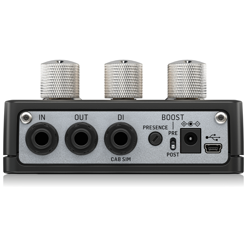 tc electronic DUAL WRECK PREAMP プリアンプ ディストーション ギターエフェクター リア画像