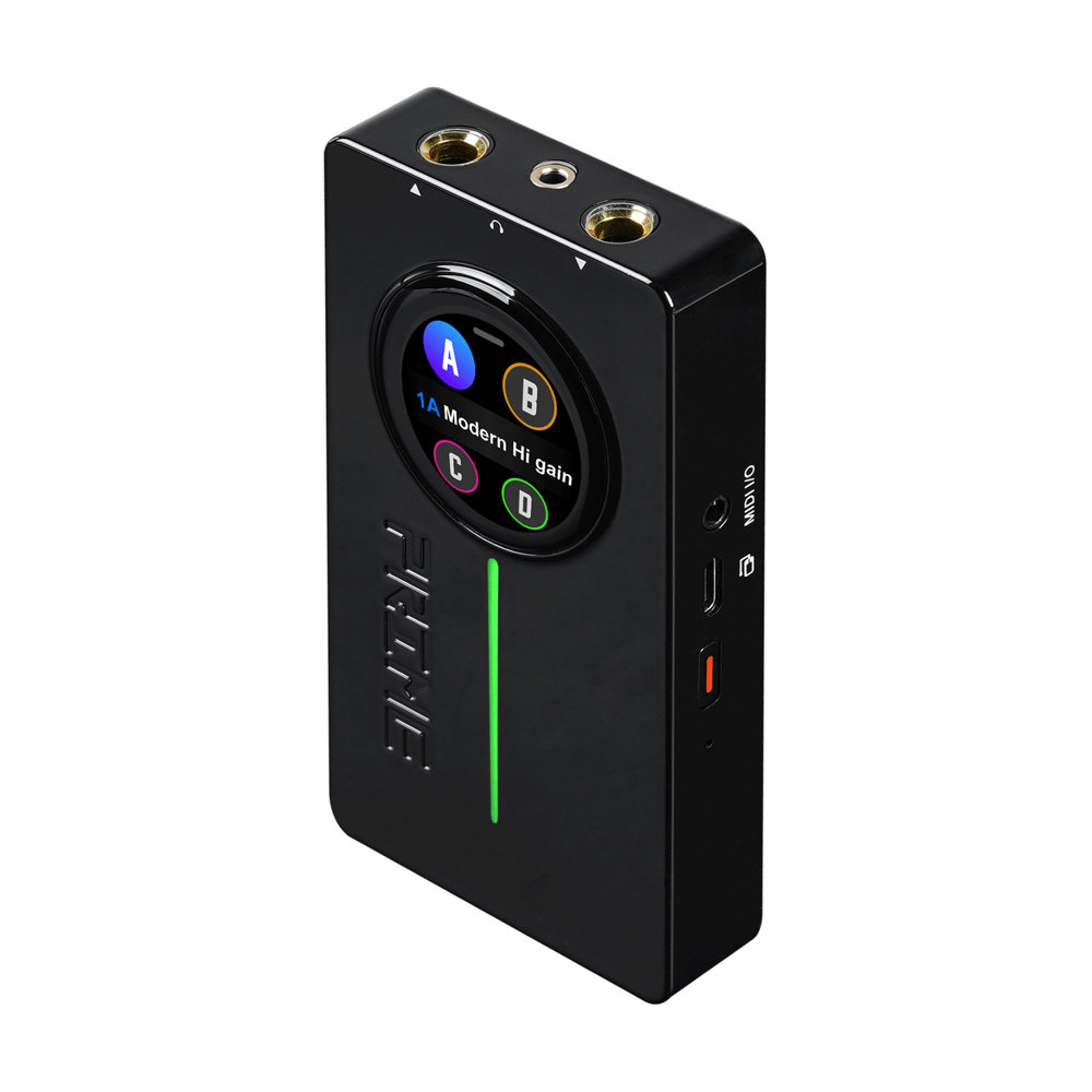 Mooer ムーアー Prime P2 Black マルチエフェクター ブラック 立てた状態