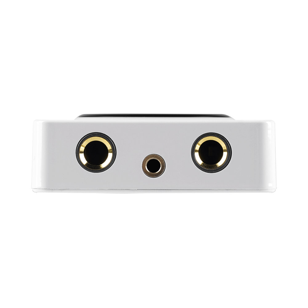 Mooer ムーアー Prime P2 White マルチエフェクター ホワイト in/out端子側側面