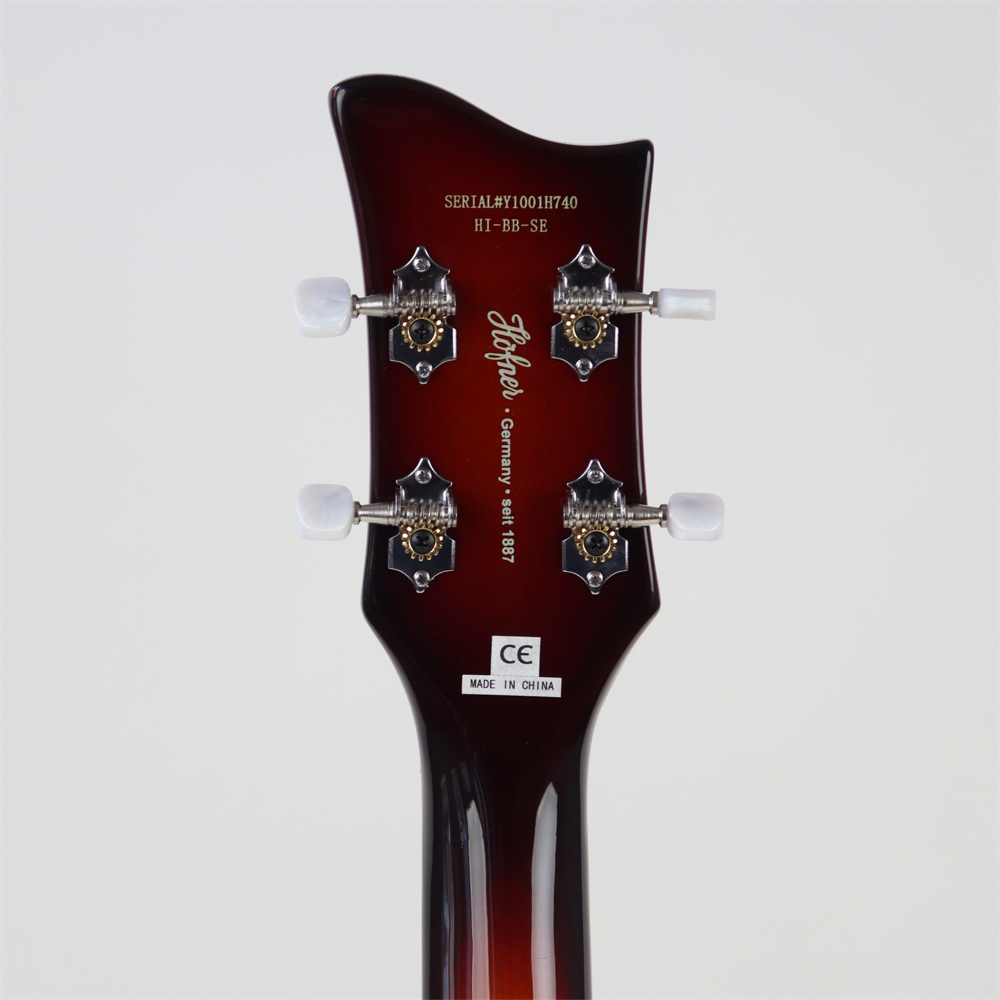 Hofner Ignition HI-BB-SE-SB Special Edition Violin Bass バイオリンベース エレキベース ヘッド画像