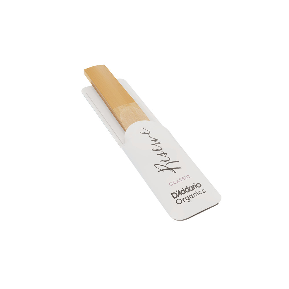 D’Addario Woodwinds ダダリオ ウッドウィンズ B♭クラリネットリード 10枚入り 硬さ:2.5 ダダリオ オーガニックス レゼルヴ クラシック プラスチック袋