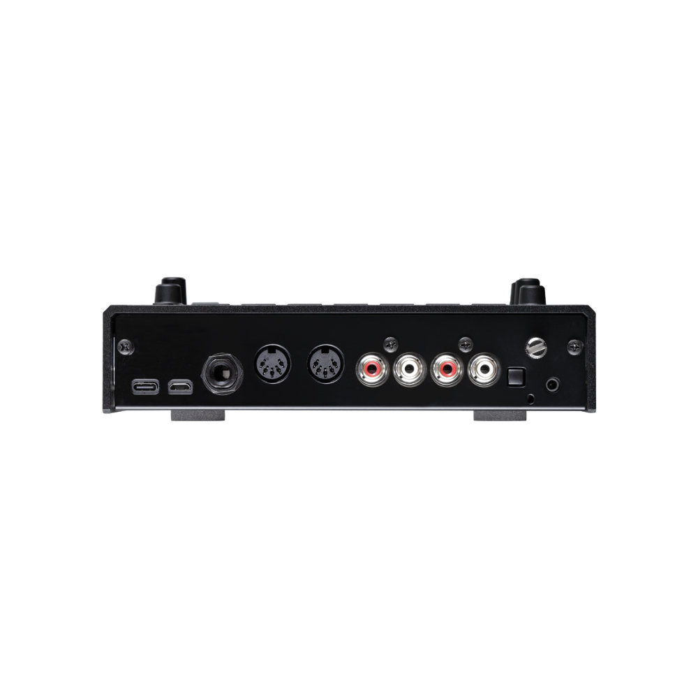 KORG KAOSS REPLAY オールインワン DJパフォーマンス カオスリプレイ 入出力端子側サイド