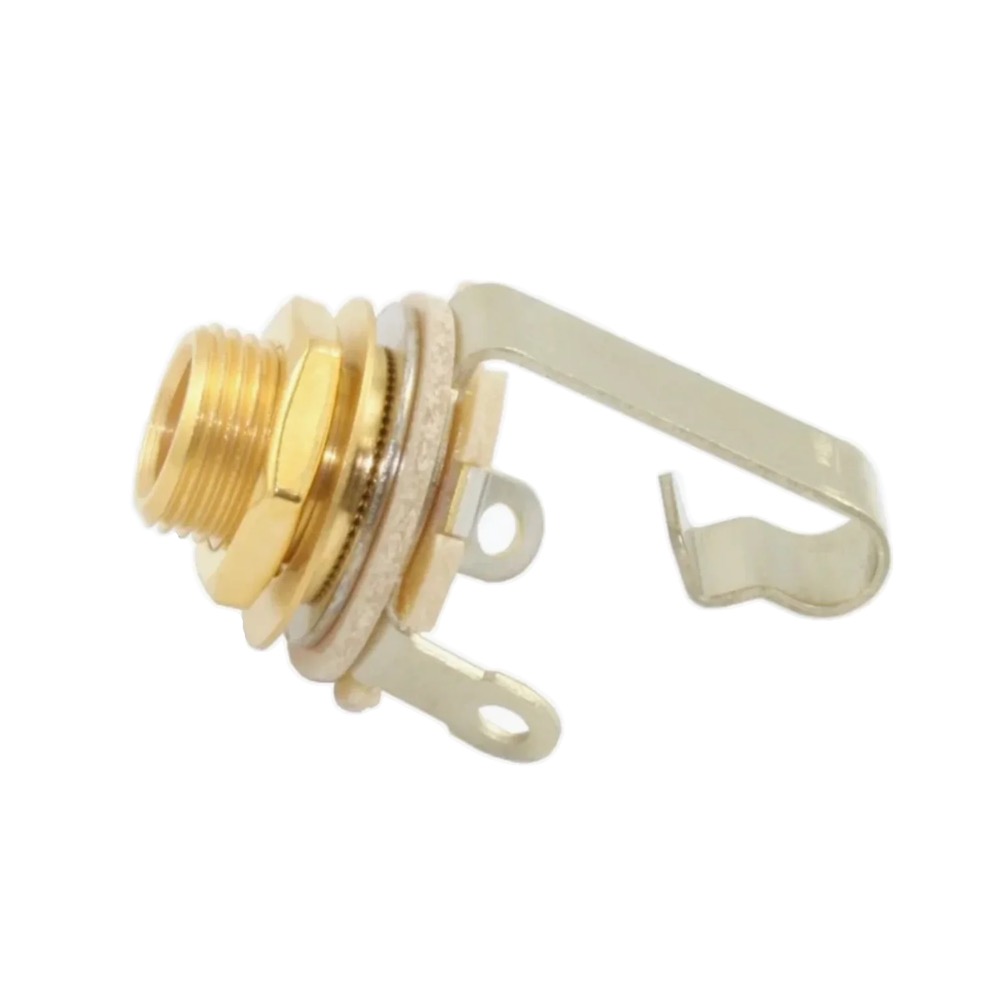ALLPARTS オールパーツ EP-0055-002 Switchcraft #11 Gold 1/4" Input Jack モノラルジャック ギターパーツ
