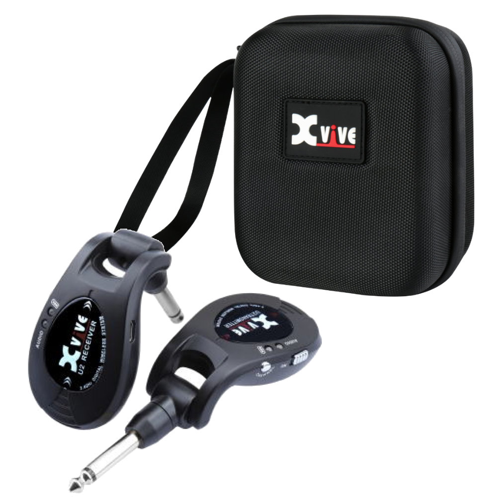 Xvive XV-U2BK/CU2 U2 デジタルワイヤレスシステム ハードシェルケースCU2付き