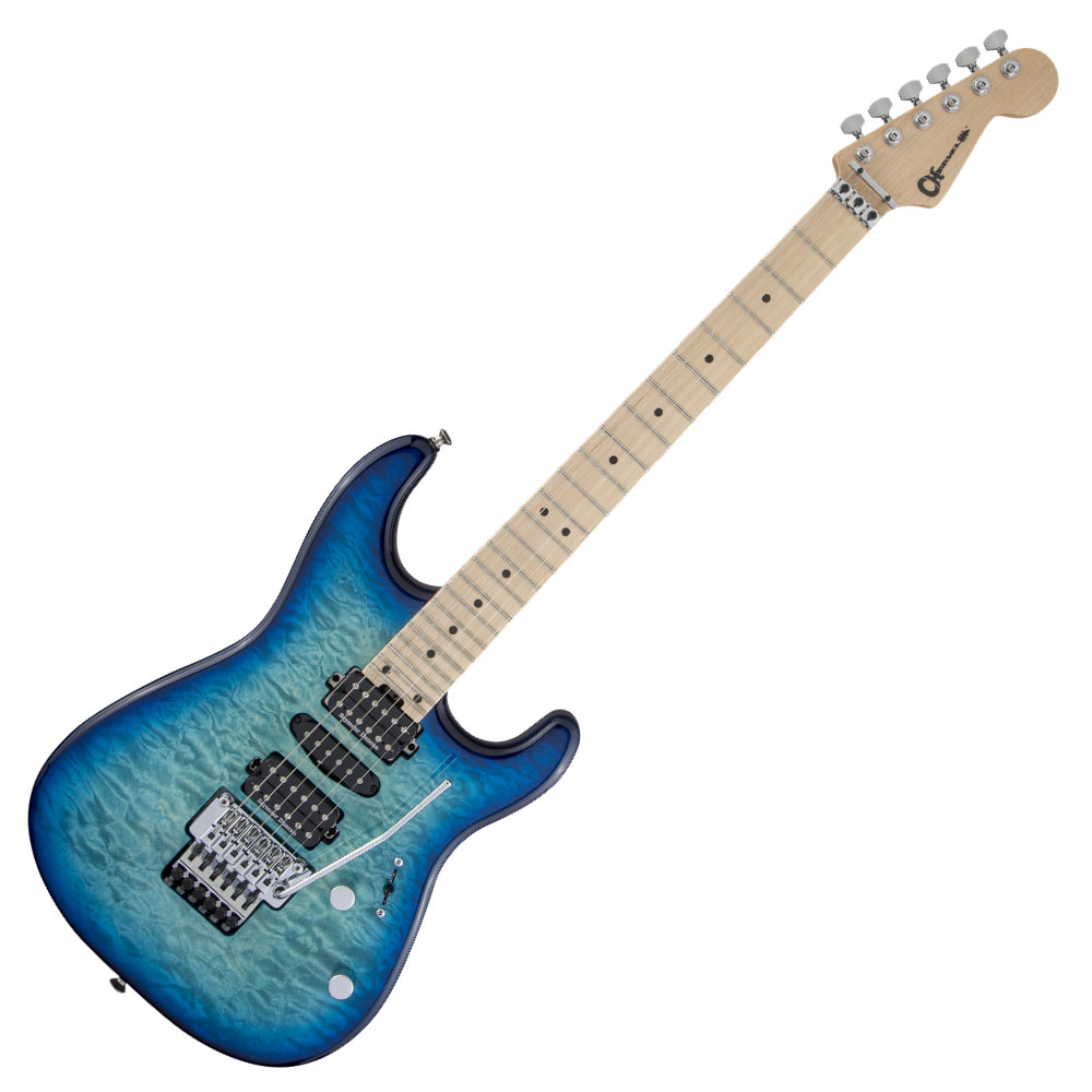 Charvel シャーベル MJ San Dimas Style 1 HSH FR M QM Maple Fingerboard Caribbean Burst エレキギター