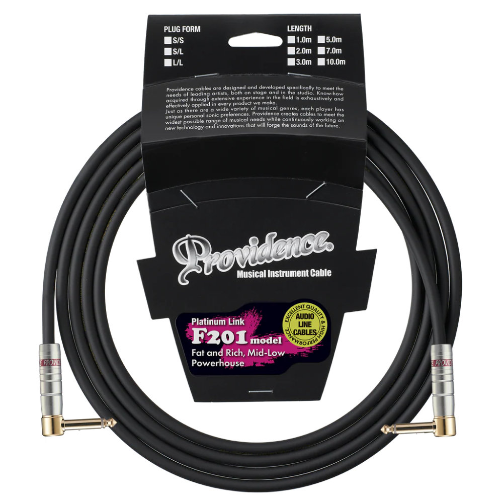 Providence プロビデンス F201 5m LL EF ギターシールド ギターケーブル