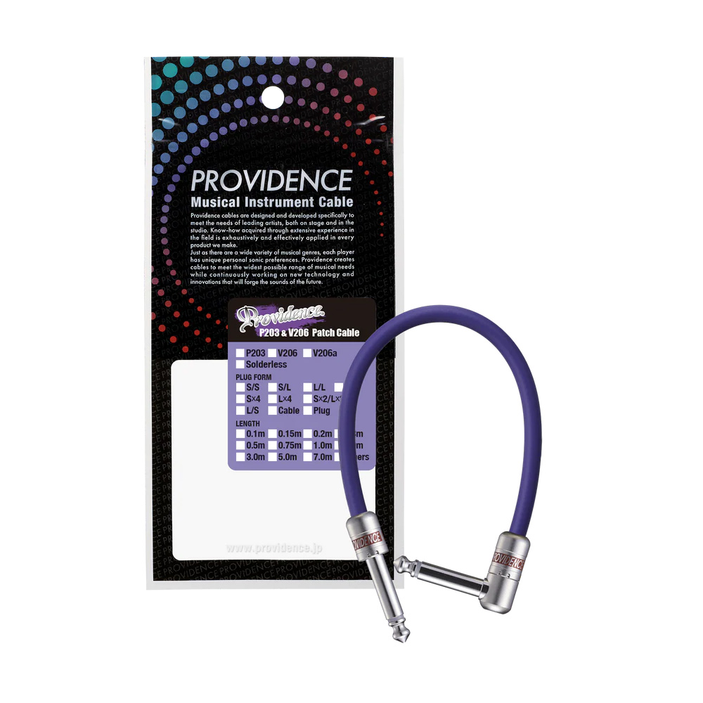 Providence プロビデンス P203 45cm SL EF パッチケーブル ギターケーブル ギターシールド
