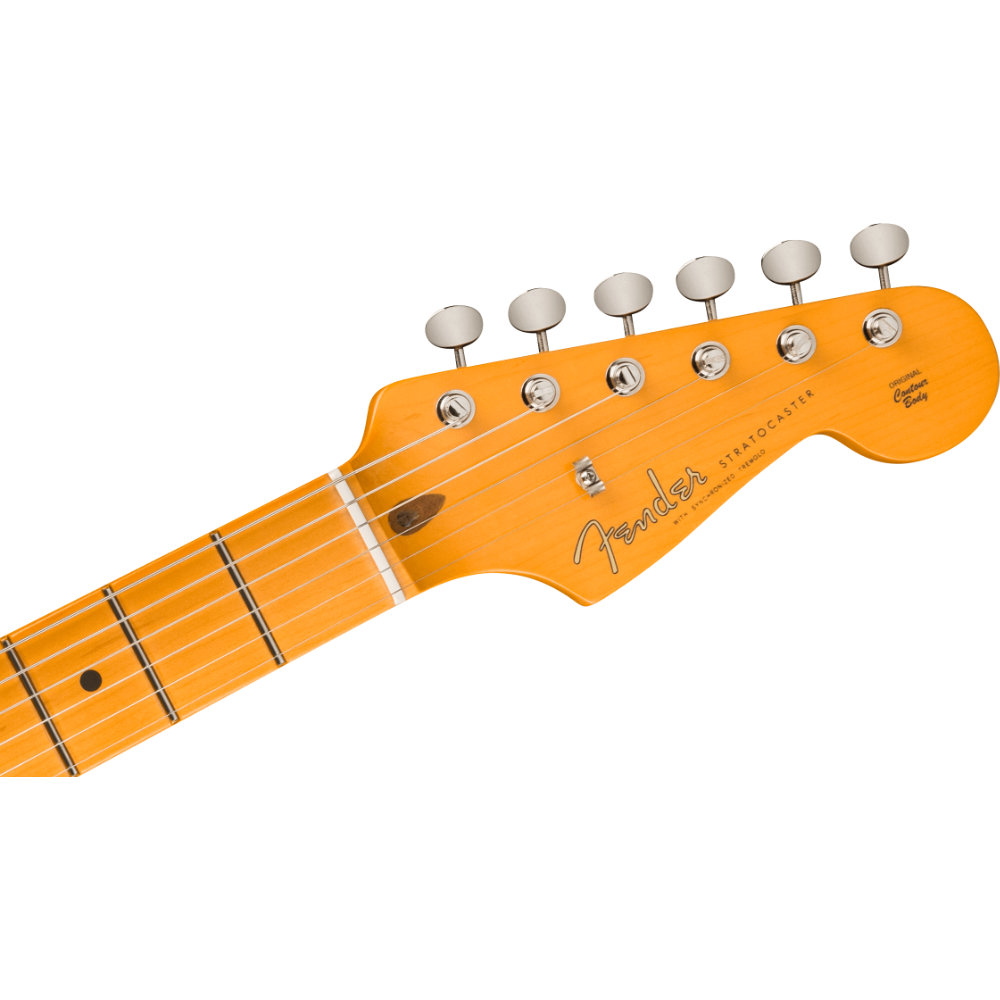 Fender フェンダー Lincoln Brewster Stratocaster Olympic Pearl エレキギター ストラトキャスター ヘッド表