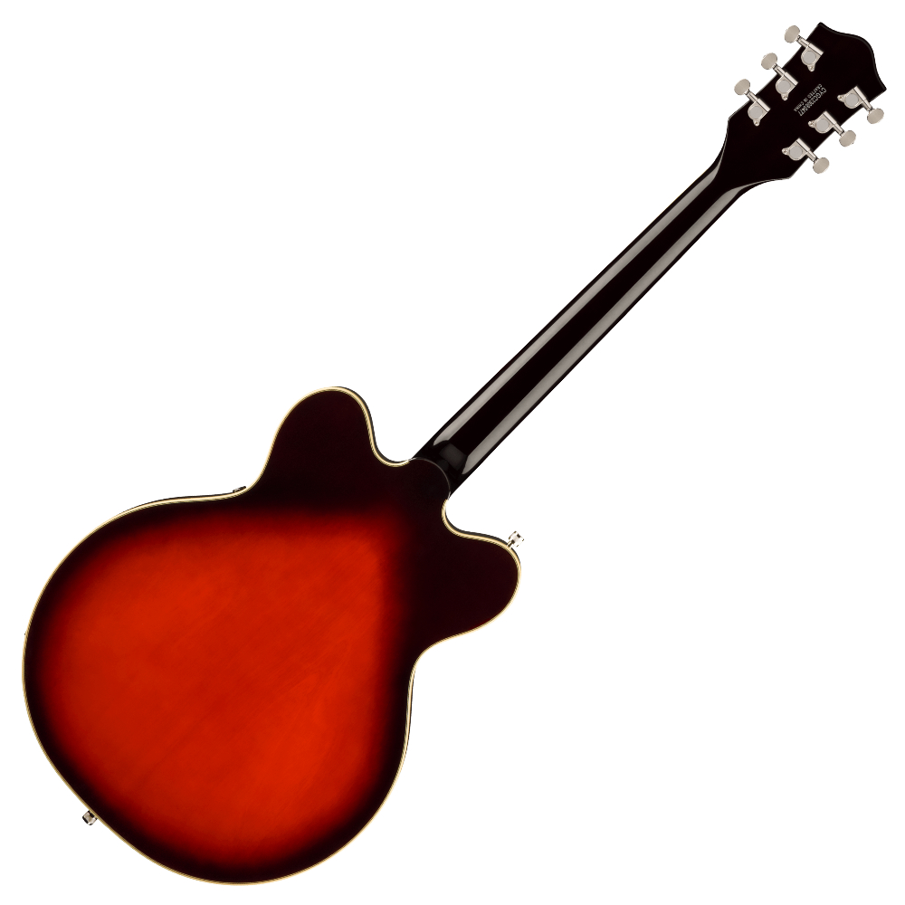 GRETSCH グレッチ G5622 Electromatic Center Block Double-Cut with V-Stoptail Claret Burst エレキギター ボディバック画像
