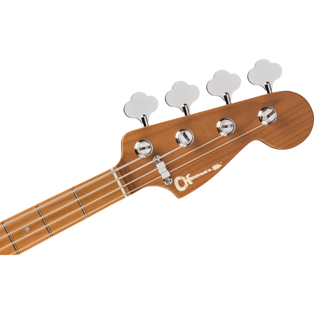 Charvel シャーベル Pro-Mod San Dimas Bass PJ IV Sonic Blue エレキベース ヘッド画像