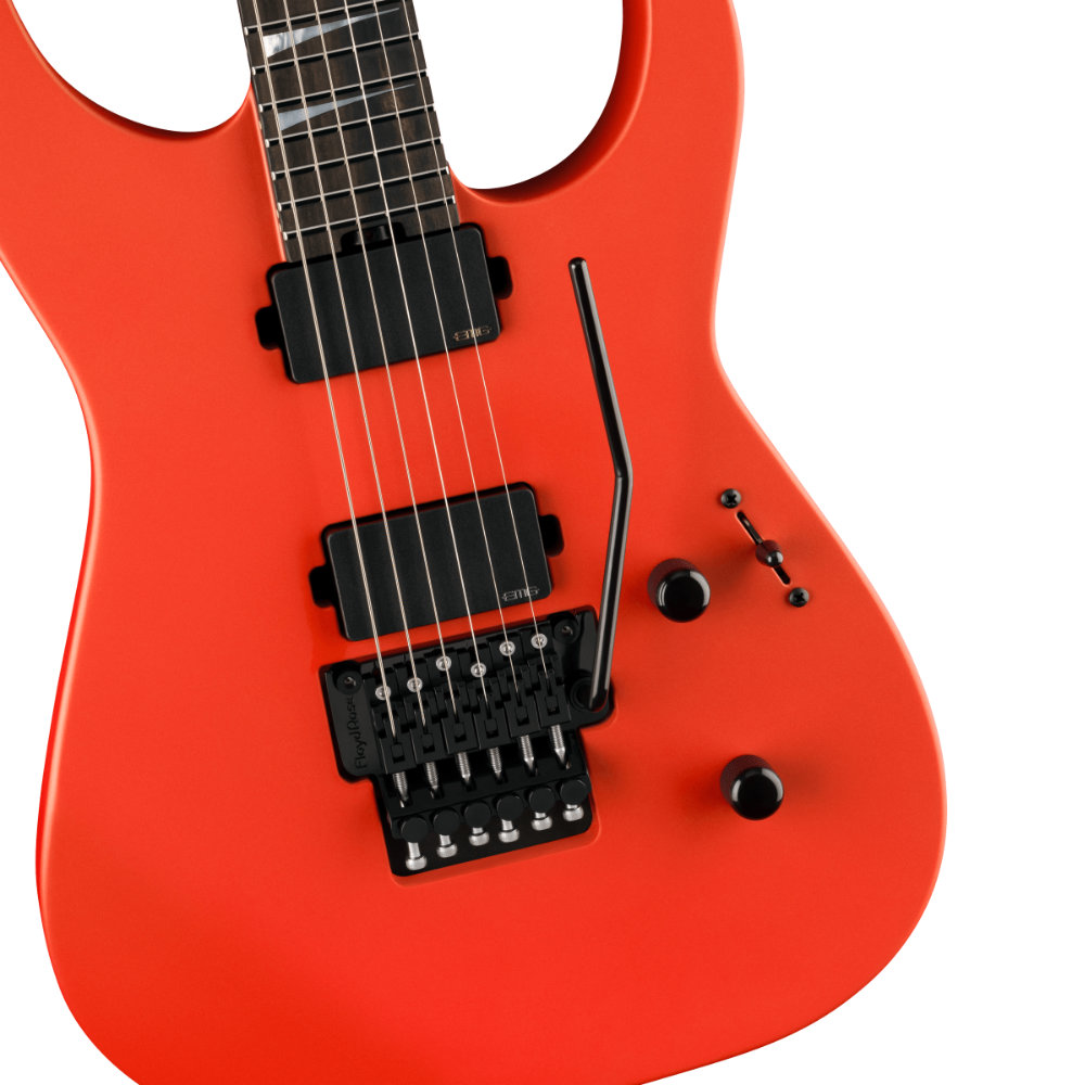Jackson ジャクソン American Series Soloist SL2MG Satin Lambo Orange エレキギター ピックアップ、ブリッジ