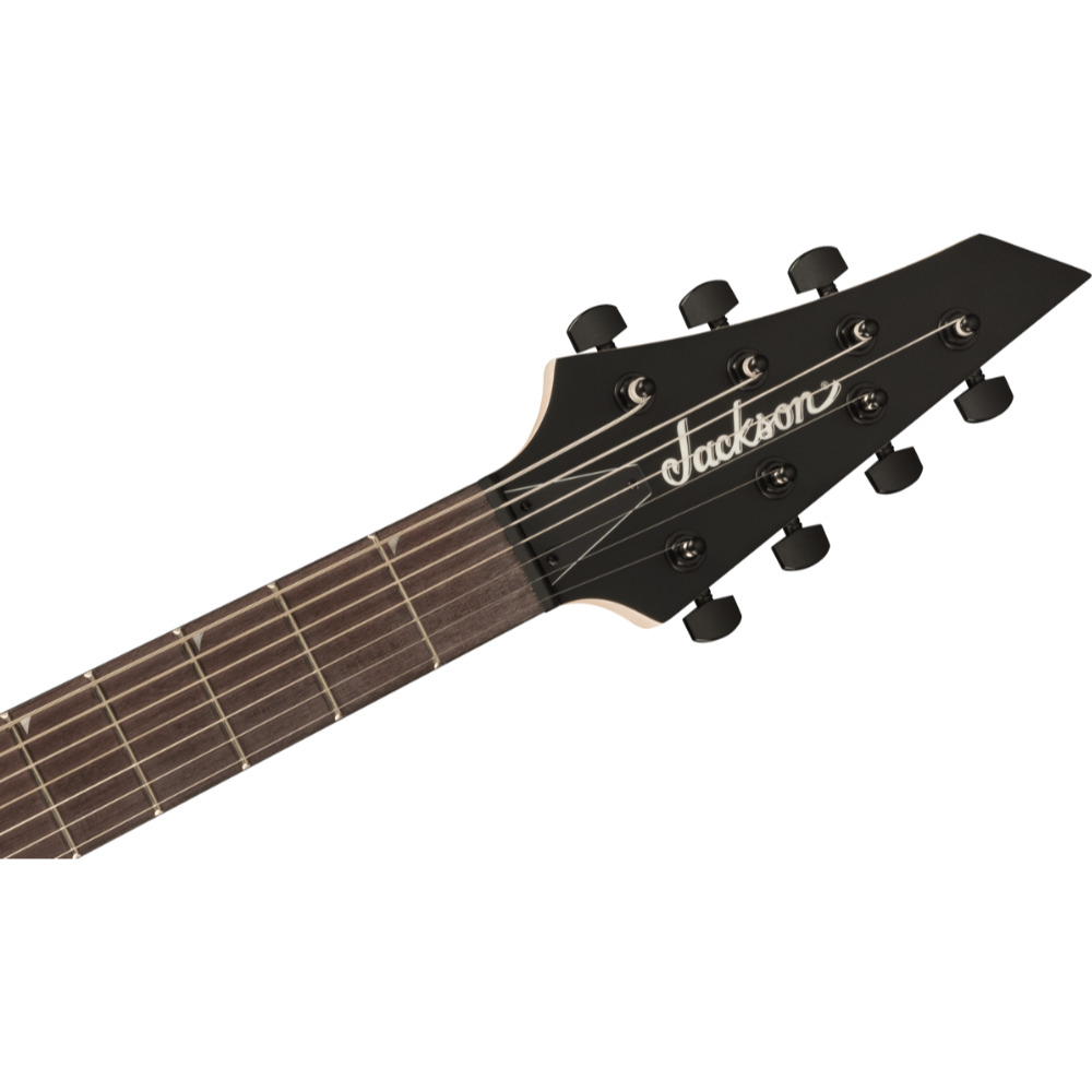 Jackson ジャクソン JS Series King V JS22-7 KV HT Satin Black 7弦エレキギター ヘッド表