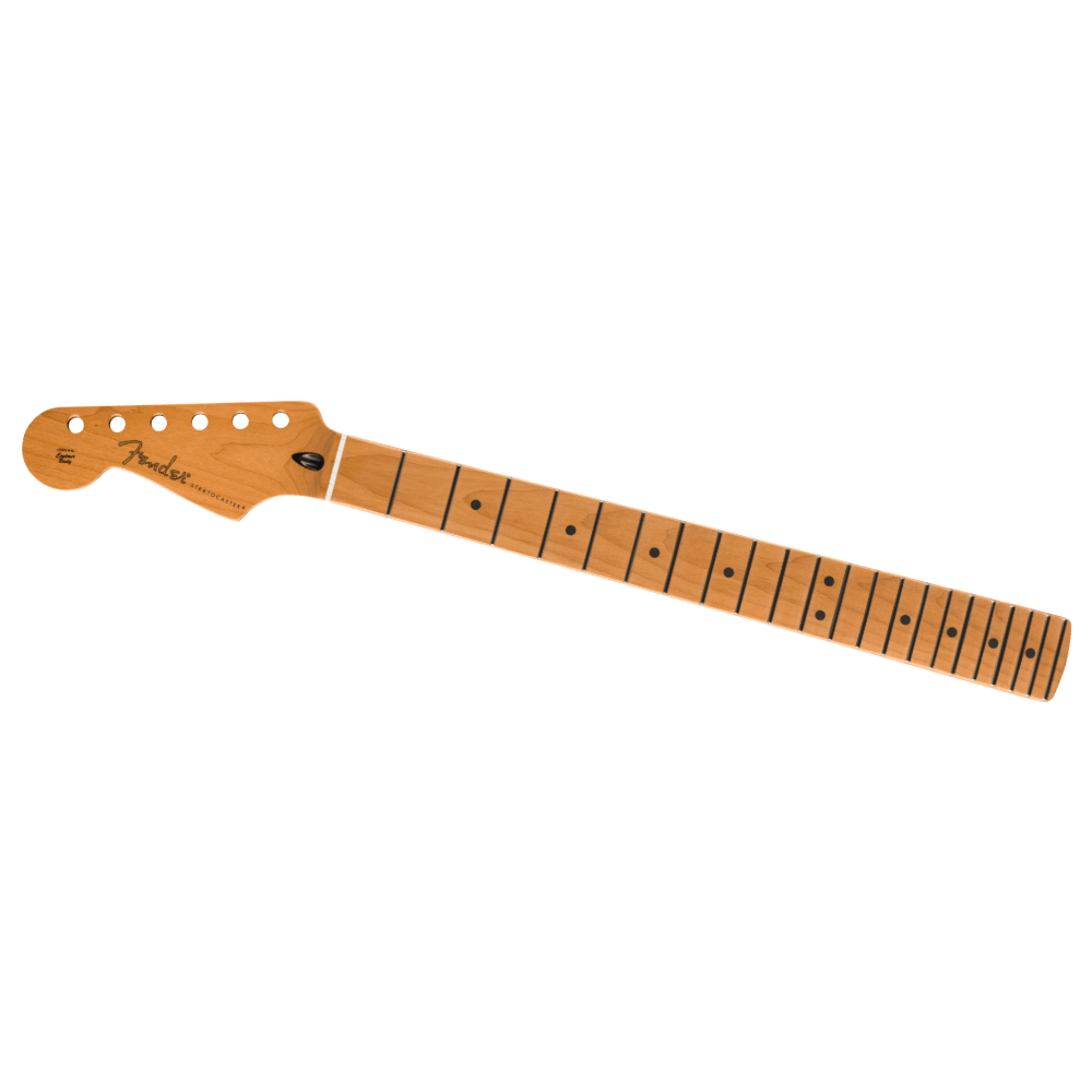 Fender フェンダー Satin Roasted Rosewood Stratocaster LH Neck Flat Oval Shape ストラトキャスター レフティー エレキギター ネック