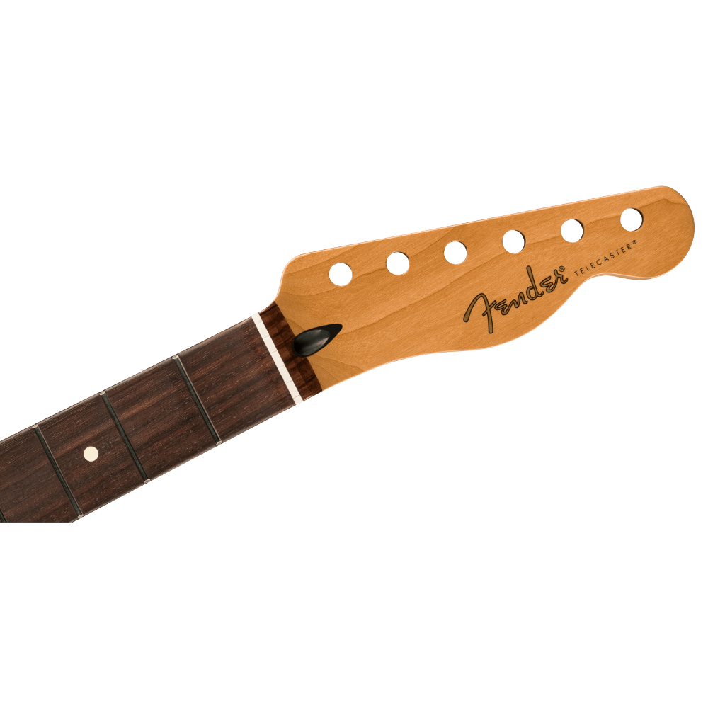 Fender フェンダー Satin Roasted Rosewood Telecaster Neck Flat Oval Shape テレキャスター エレキギター ネック ヘッド画像