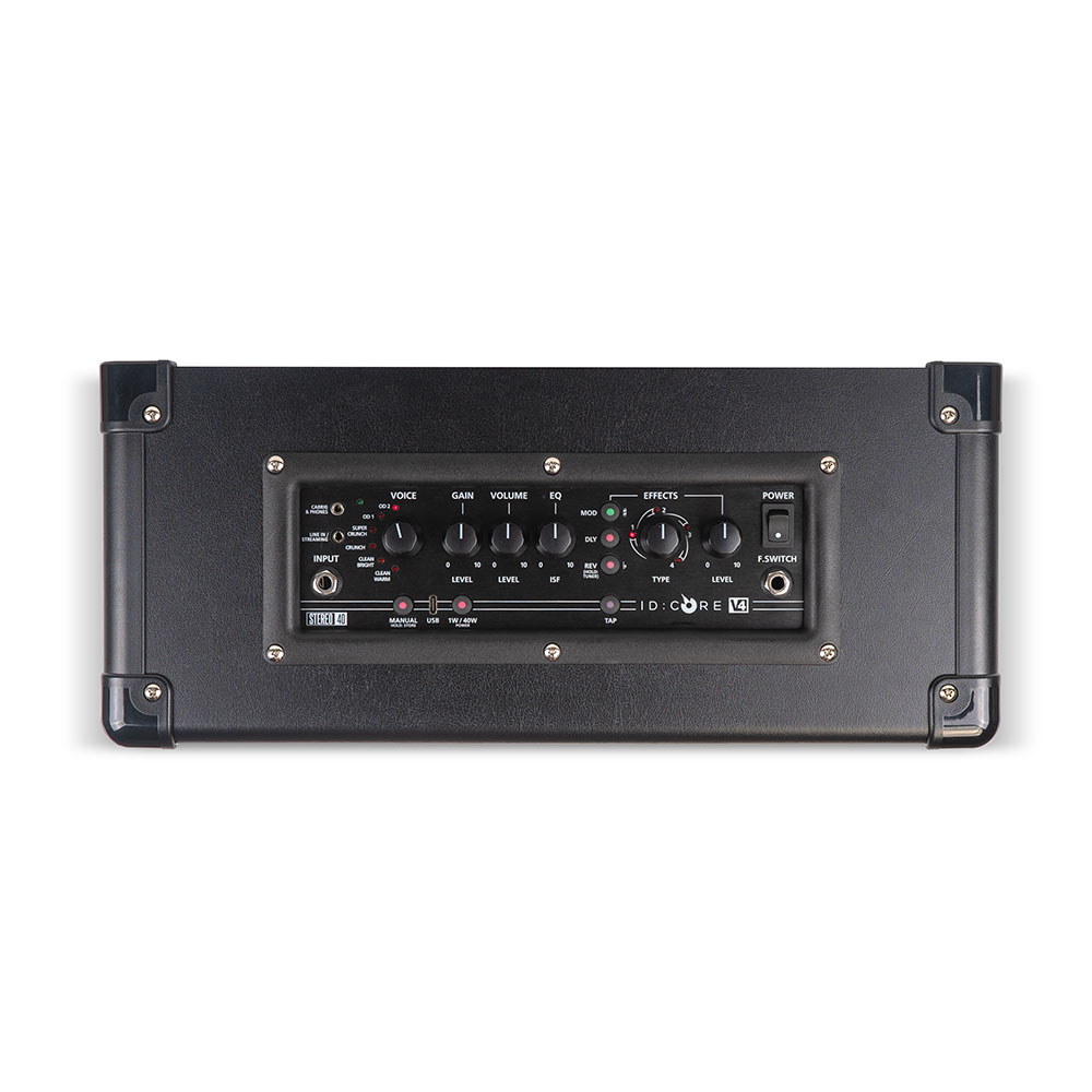 BLACKSTAR ID:Core V4 Stereo 40 小型ギターアンプ コンボ ブラックスター コントロールパネル