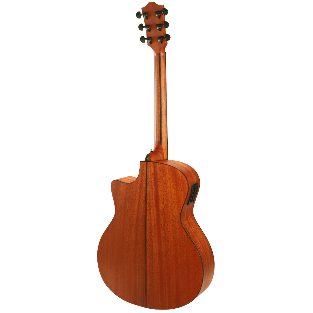 Bromo Guitars ブロモギターズ BAT2MCE エレクトリックアコースティックギター エレアコ バック斜めアングル画像