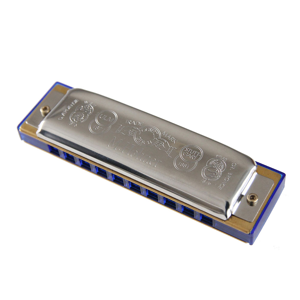 HOHNER ホーナー Blue Midnight 595/20 C調 10穴ハーモニカ ブルースハープ 裏面