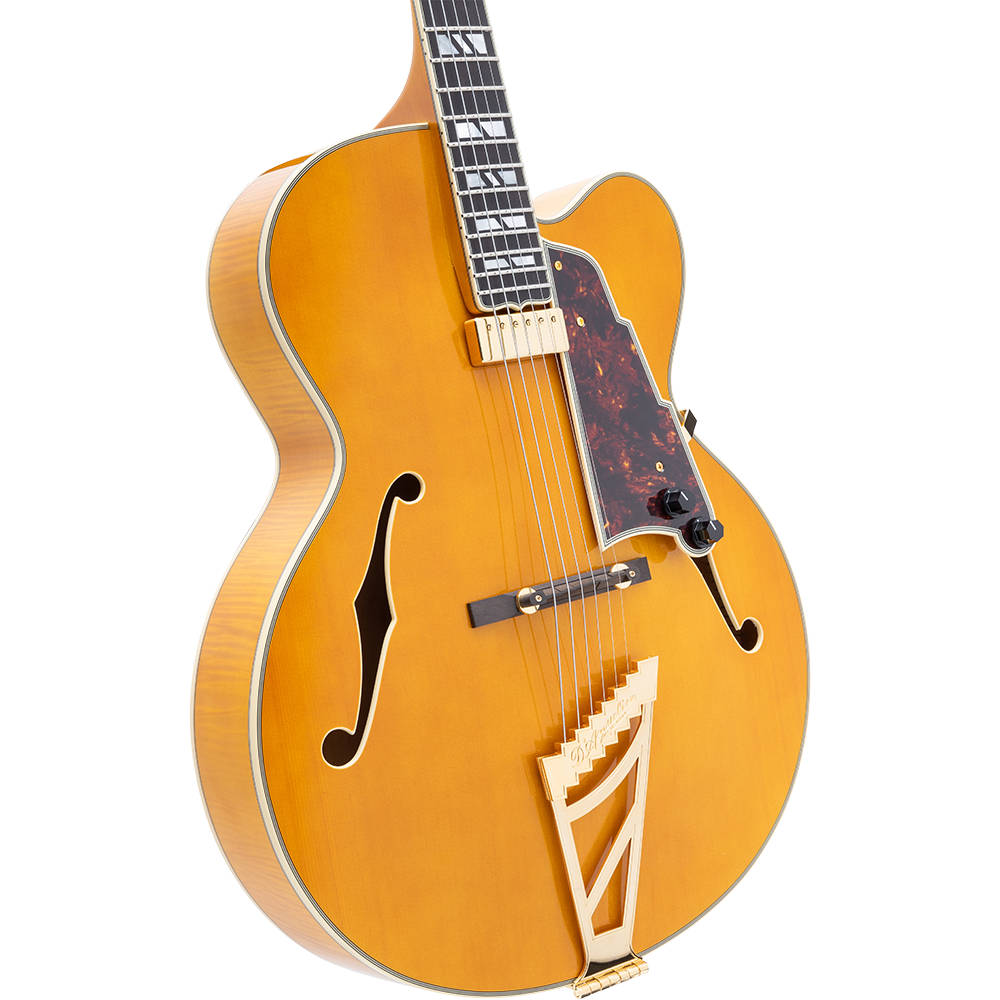 D’Angelico ディアンジェリコ Excel EXL-1 Amber エレキギター フルアコ ボディトップ