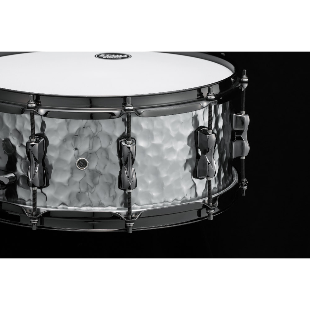 TAMA タマ LST146H S.L.P. Hammered Steel 14インチx6インチ スネアドラム フープ、テンションボルト