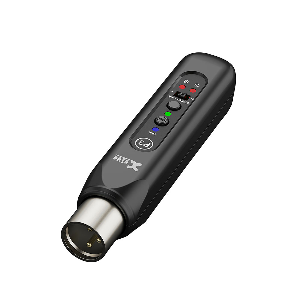 Xvive エックスバイブ XV-P3 P3 Bluetooth Audio Receiver XLR端子 レシーバー 受信機 1台 全体像