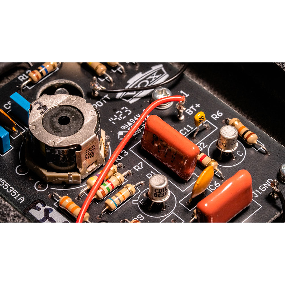ワウペダル VOX VRM-1 Real McCoy Wah Wah Pedal ワウ ギターエフェクター ヴォックス リアルマッコイ クライド マッコイ ボックス 内部基盤