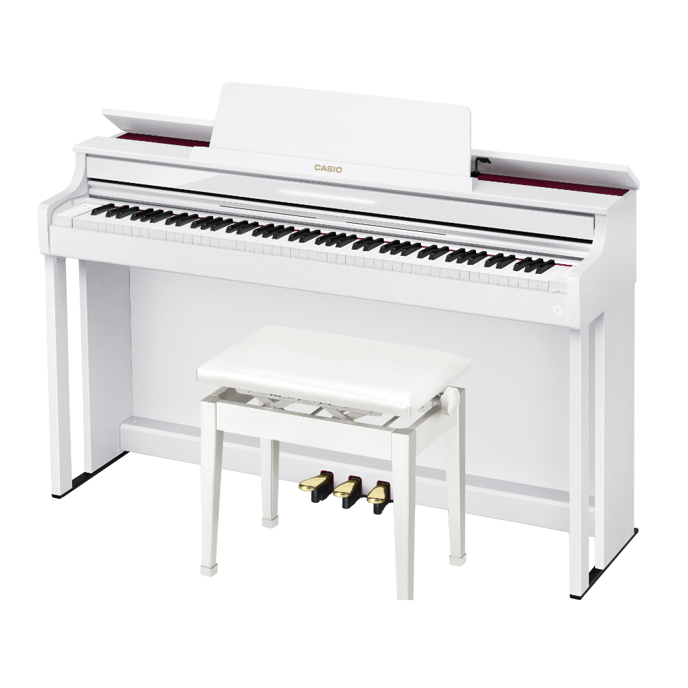 CASIO カシオ CELVIANO セルヴィアーノ AP-550WE 電子ピアノ 高低自在椅子付き 【組立設置無料サービス中】