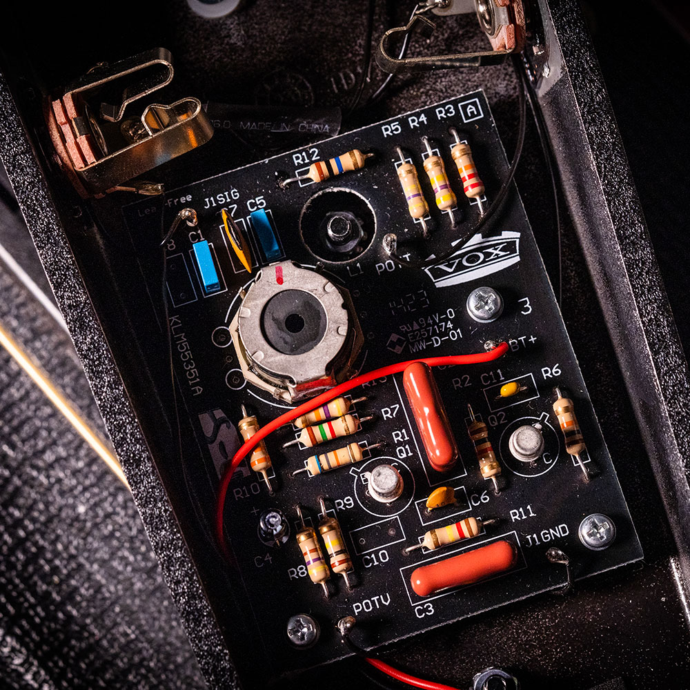 ワウペダル VOX V846 VINTAGE ワウ ギターエフェクター ヴォックス ボックス 内部基盤