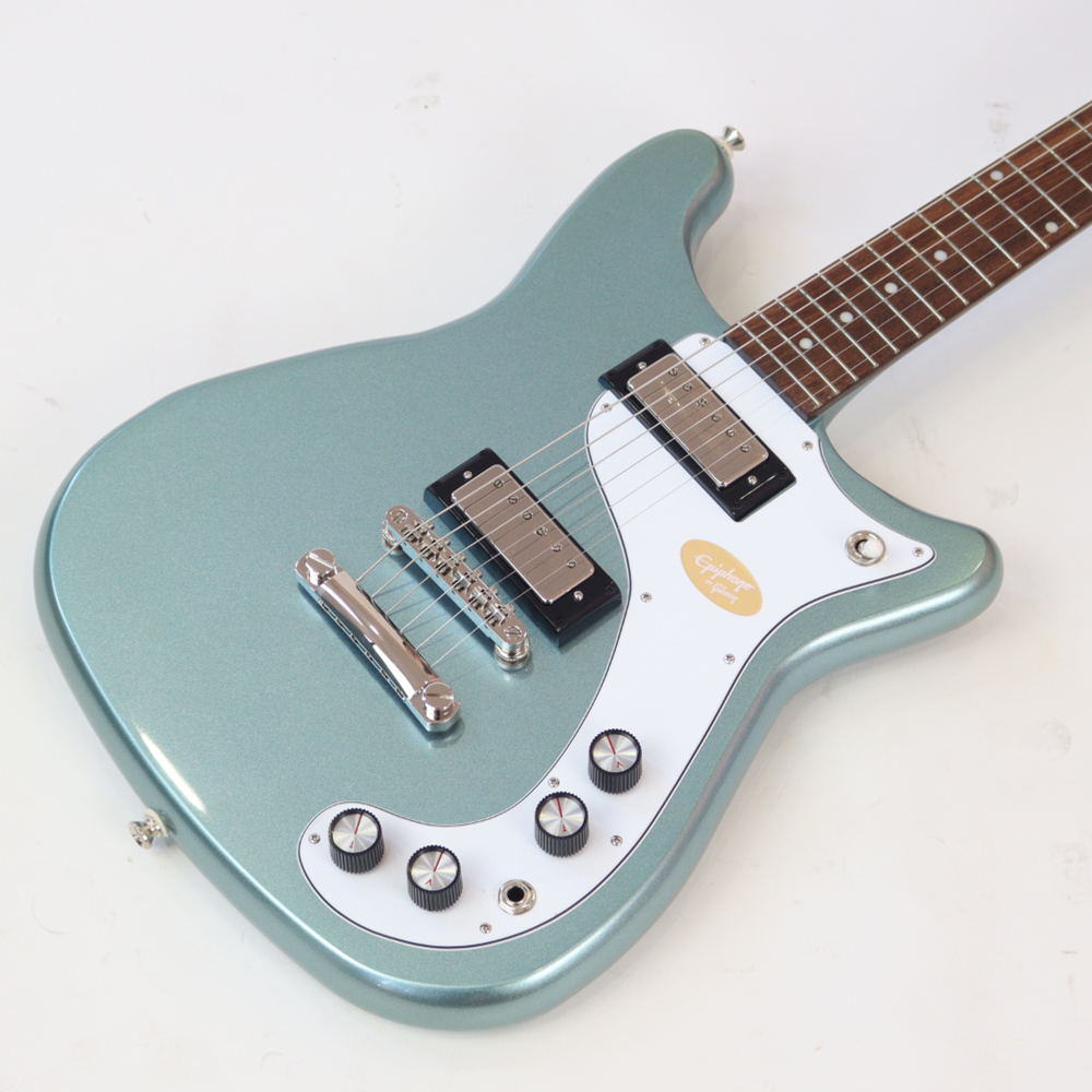 Epiphone エピフォン 150th Anniversary Wilshire Pacific Blue ハードケース付き エレキギター ボディトップ画像